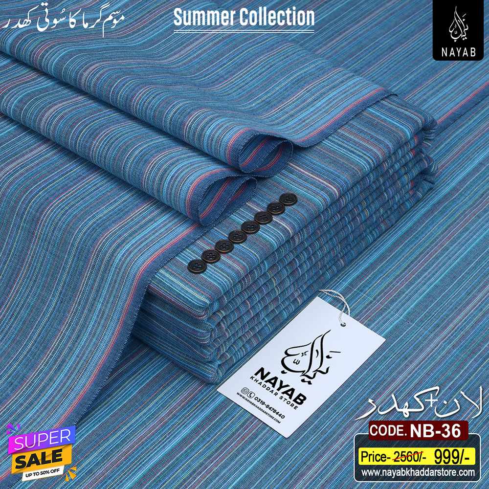 NB-36 LAWN KHADDAR NB-36 - Image 1